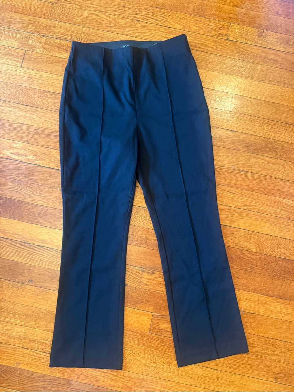 LOFT Black High-Waist Dress Pants — Size 8 NWT